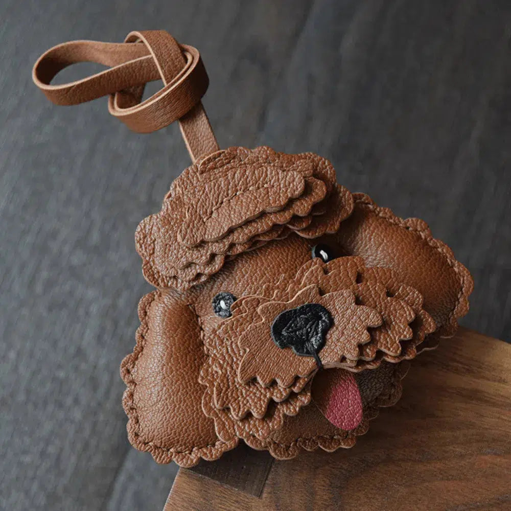 Poodle – Elegancki wzór pudla – Zawieszka do torby-15216244818245-Helena i Kasia Warszawa