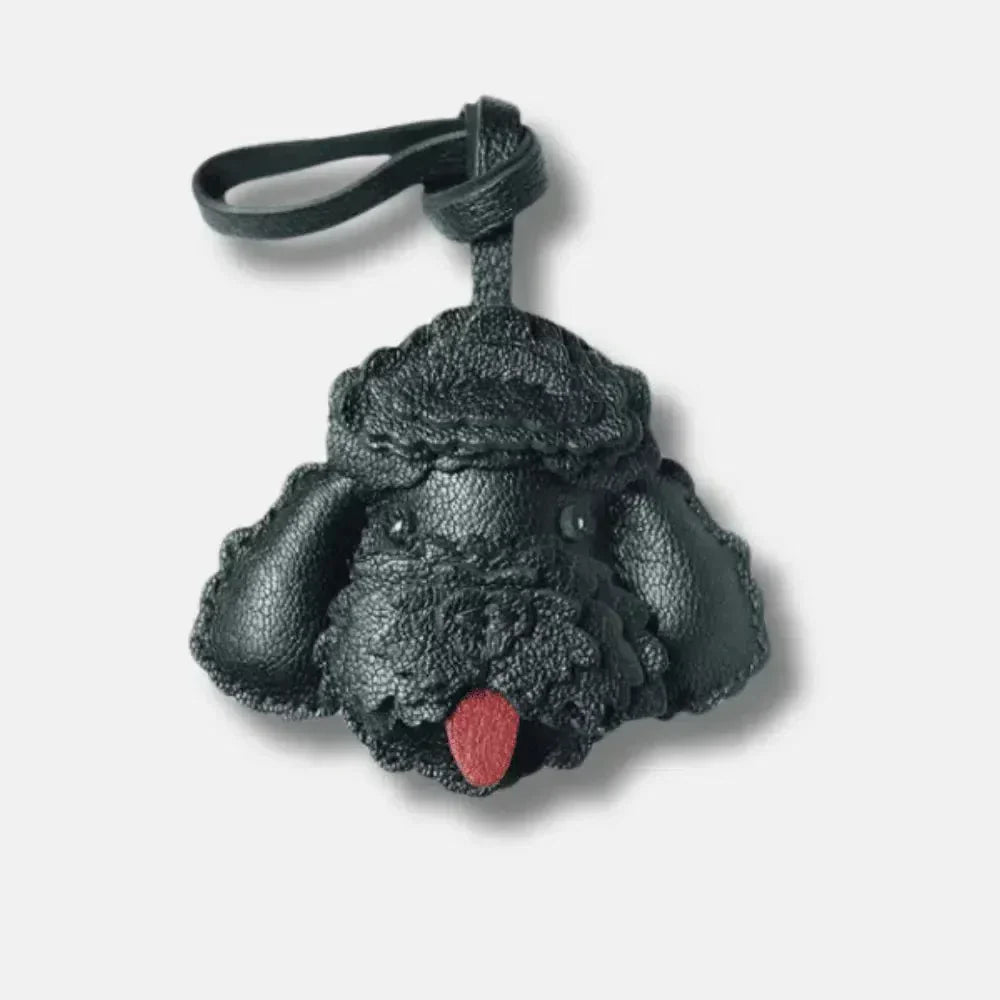Poodle – Elegancki wzór pudla – Zawieszka do torby-15216244818245-Helena i Kasia Warszawa
