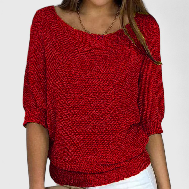 Rachel - Bezwysiłkowy sweter dzianinowy-15374252114245-Helena i Kasia Warszawa