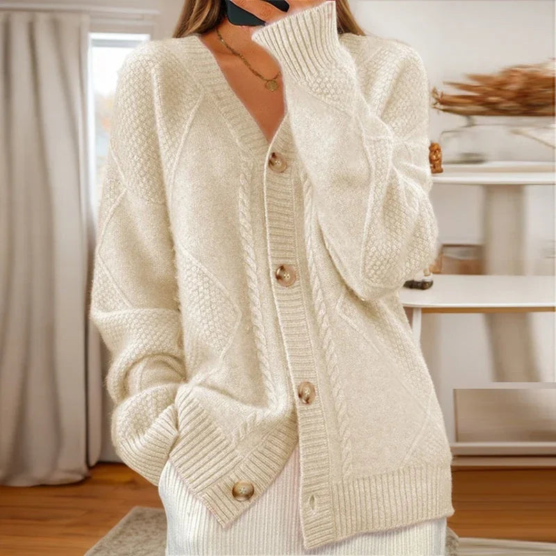 Sweter Marjorie — Przytulny sweter w warkocze-15382393618757-Helena i Kasia Warszawa