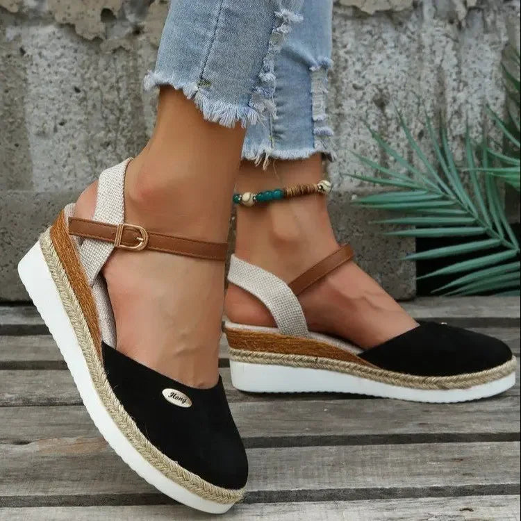 Zara - Sandały ortopedyczne na wysokim obcasie-15365373985093-Helena i Kasia Warszawa