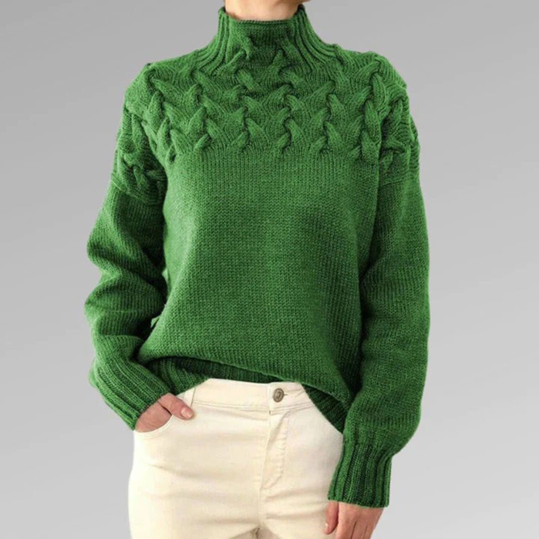 Sweter Betty — Różowy Kabel-15382438740293-Helena i Kasia Warszawa