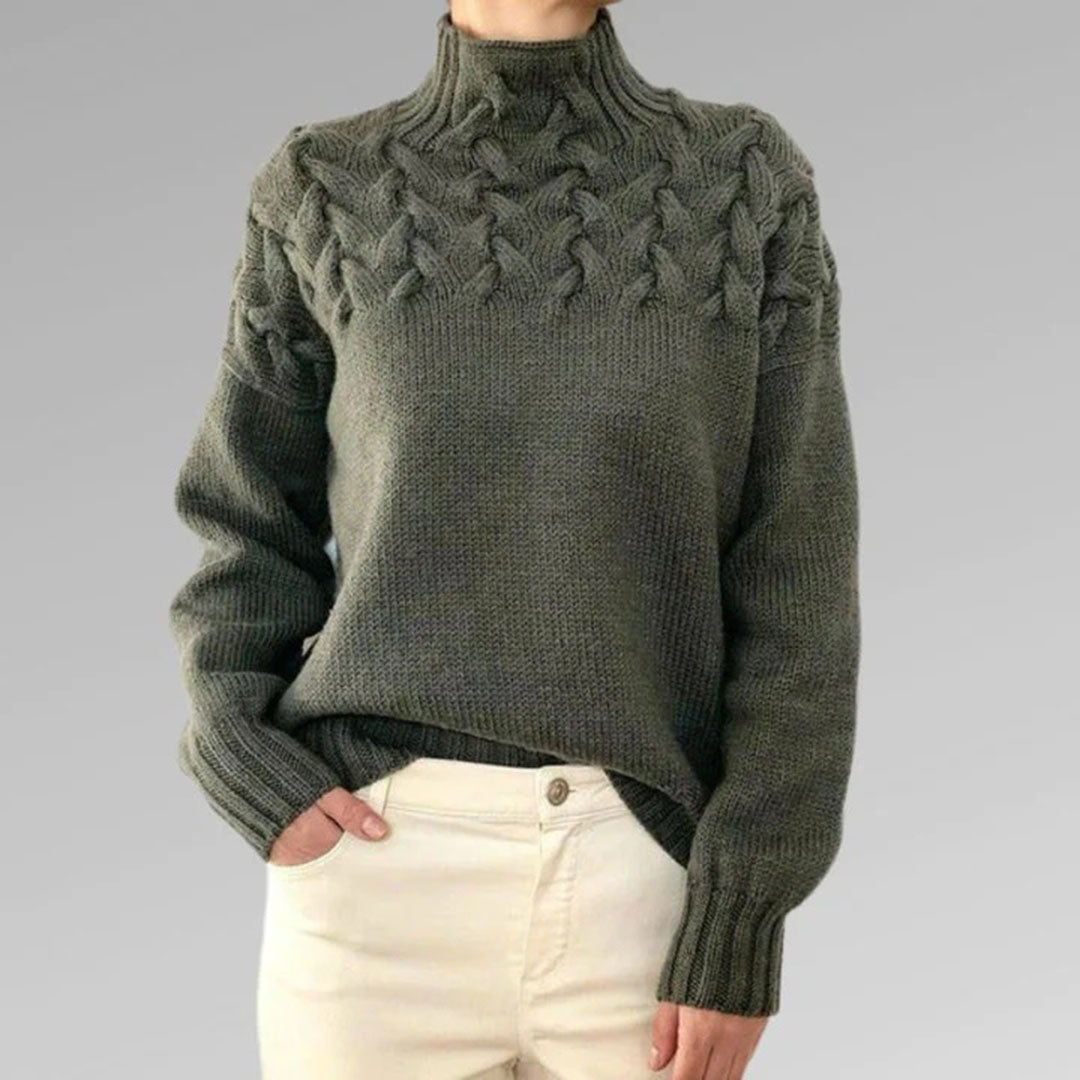 Sweter Betty — Różowy Kabel-15382438740293-Helena i Kasia Warszawa