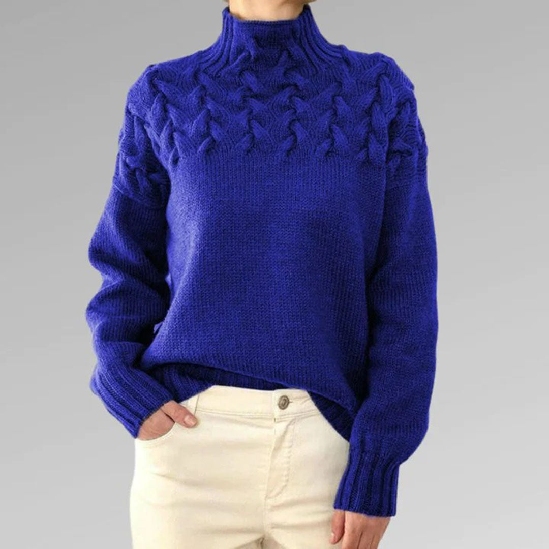 Sweter Betty — Różowy Kabel-15382438740293-Helena i Kasia Warszawa