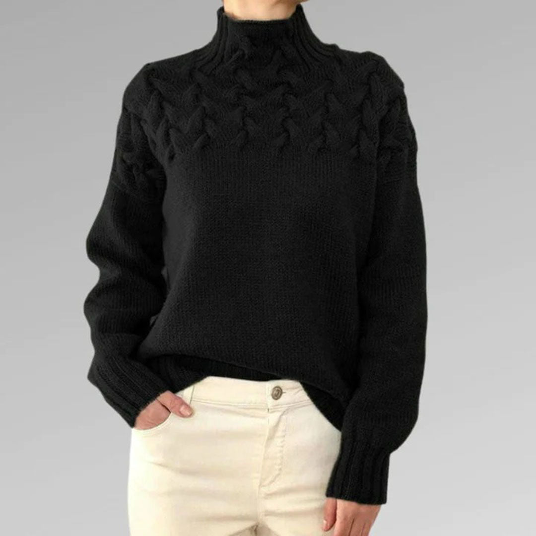 Sweter Betty — Różowy Kabel-15382438740293-Helena i Kasia Warszawa