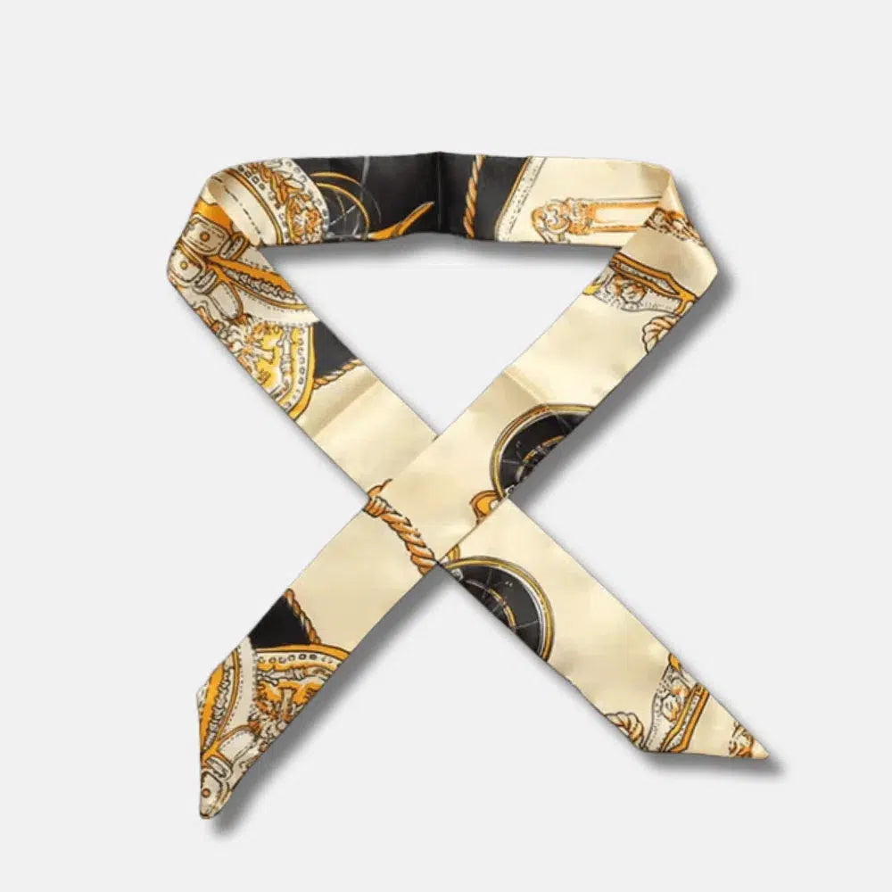 Scarf – Elegancki wzór – Zawieszka do torby-15216242131269-Helena i Kasia Warszawa