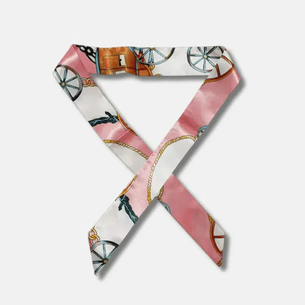 Scarf – Elegancki wzór – Zawieszka do torby-15216242131269-Helena i Kasia Warszawa