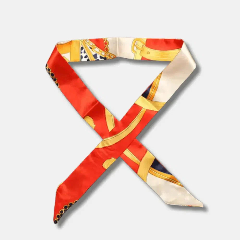 Scarf – Elegancki wzór – Zawieszka do torby-15216242131269-Helena i Kasia Warszawa