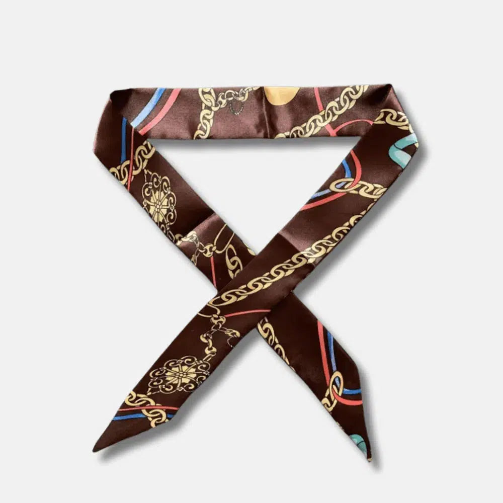 Scarf – Elegancki wzór – Zawieszka do torby-15216242131269-Helena i Kasia Warszawa