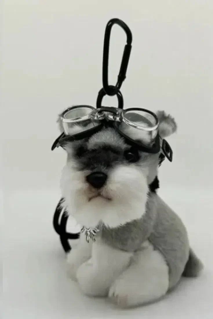 Schnauzer Aviator – Zabawny wzór – Zawieszka do torby-15216246227269-Helena i Kasia Warszawa