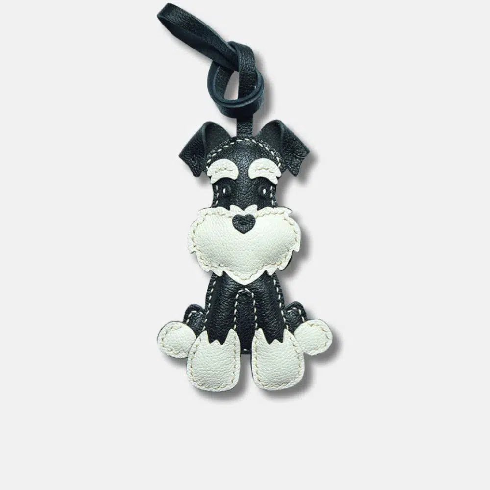 Schnauzer – Uroczy wzór – Zawieszka do torebki-15216248029509-Helena i Kasia Warszawa