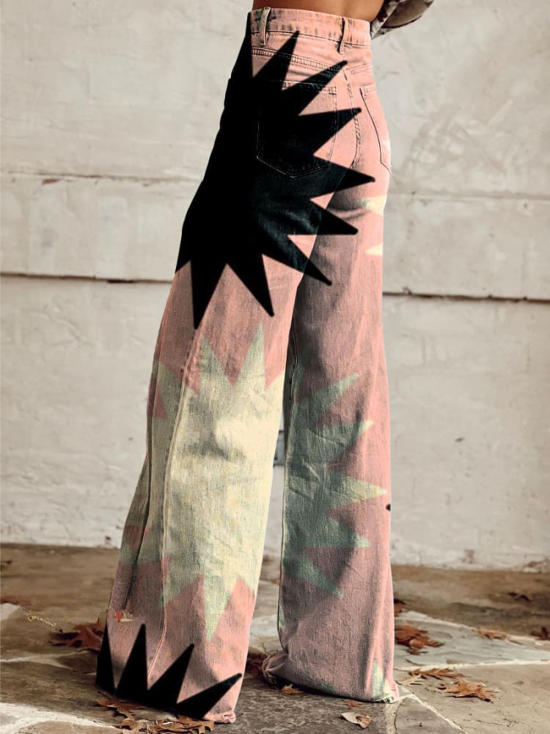 Stella - Szerokie Spodnie Boho w Gwiazdy-15365331779909-Helena i Kasia Warszawa