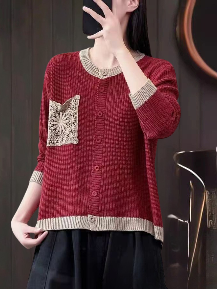 AVELINE - SWETER Z DZIURKAMI-15373955858757-Helena i Kasia Warszawa