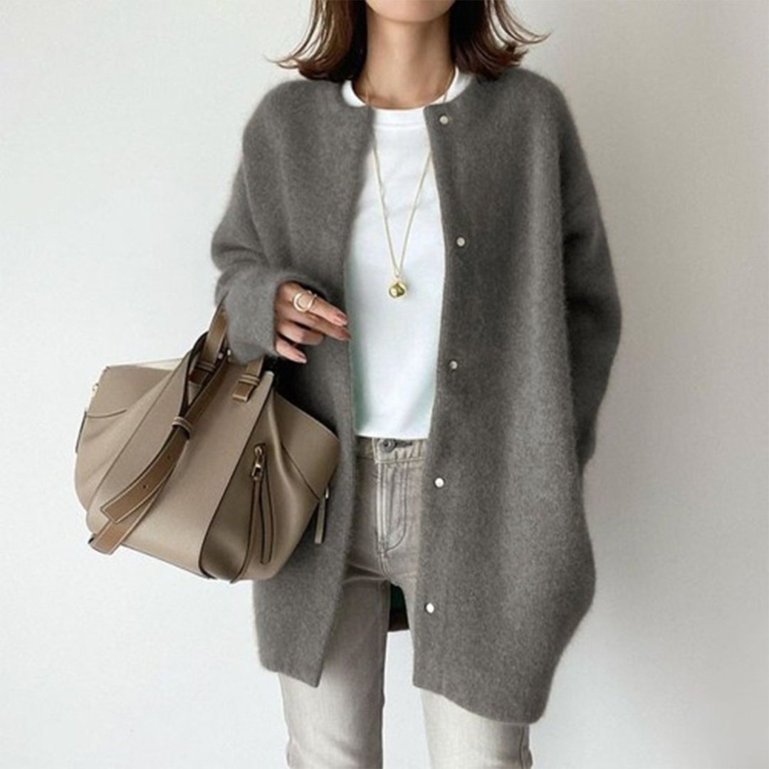 Sweter Joanne — Miękki Długi Kardigan-15382393553221-Helena i Kasia Warszawa