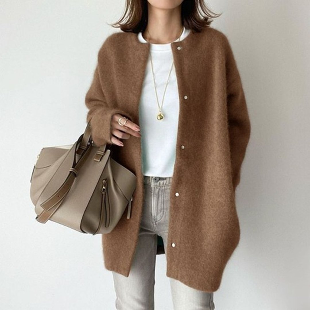 Sweter Joanne — Miękki Długi Kardigan-15382393553221-Helena i Kasia Warszawa