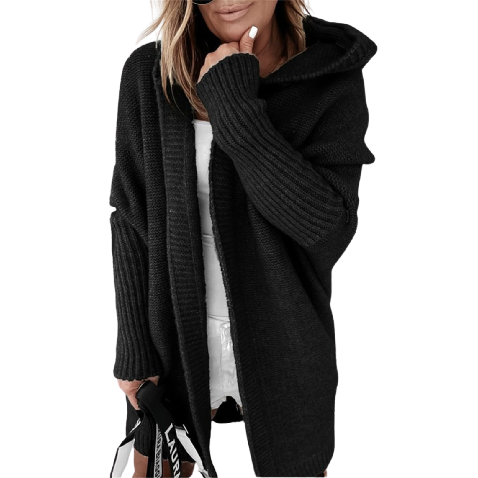 Nancy Zip — Przytulny Sweter z Kapturem-15382392930629-Helena i Kasia Warszawa