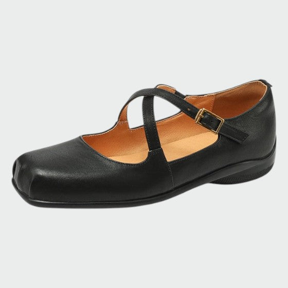 Olivia - Buty Mary Jane z Kwadratowym Noskiem i Krzyżującymi się Paseczkami-15374135427397-Helena i Kasia Warszawa