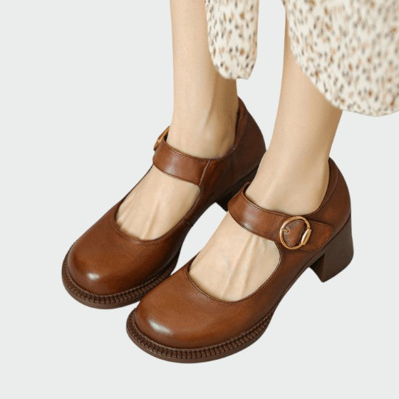Juliana - Buty Mary Jane na grubym obcasie z klamrą-15374135820613-Helena i Kasia Warszawa