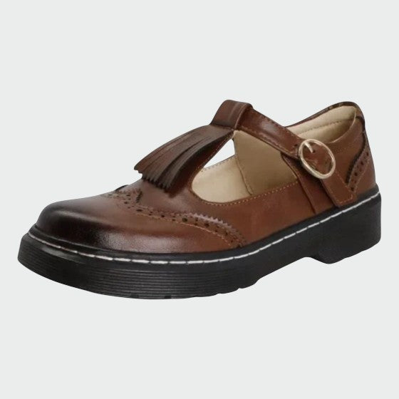 Irena - Eleganckie skórzane buty T-Bar-15374135853381-Helena i Kasia Warszawa