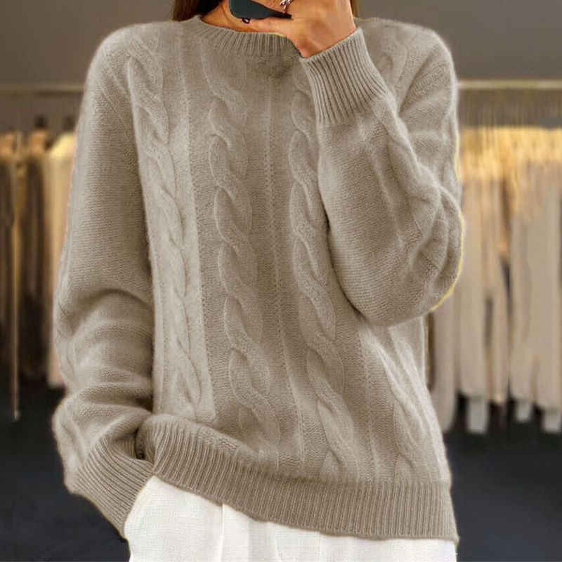 Sweter Róża — Miękki jak masło Kabel-15382439395653-Helena i Kasia Warszawa
